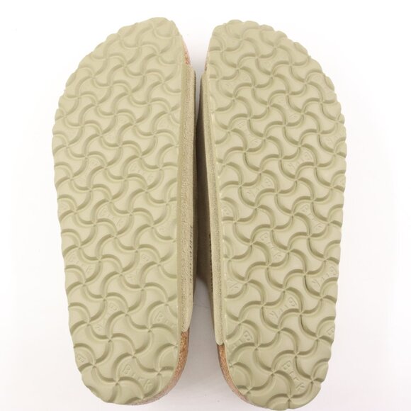 NIDB Birkenstock Arizona Soft Footbed Suede Sandals in Faded Khaki EU Size 41 - Picture 7 of 12
